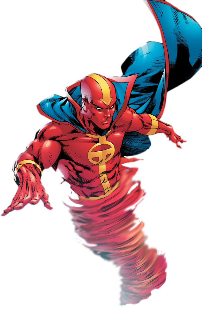 Red Tornado , Png Download Clipart (658x1014), Png Download