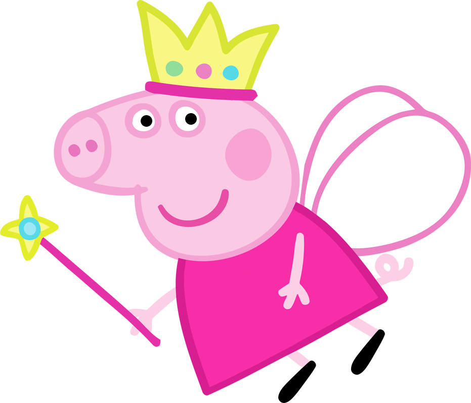 High Quality Peppa Pig Inspired T-shirts, Posters, - Peppa Pig Fairy Clipart (931x798), Png Download