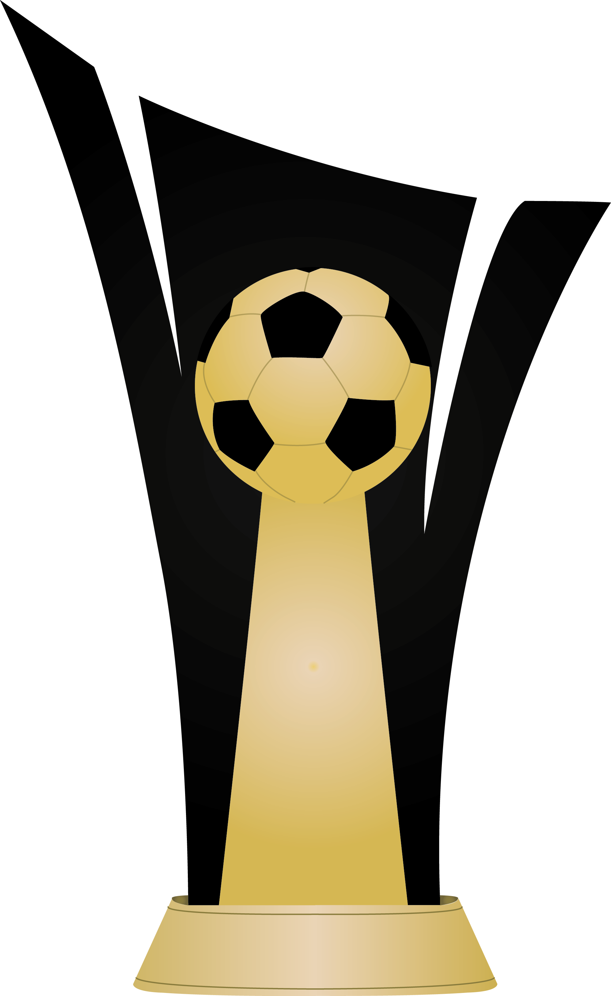 Concacaf Champions League Trophy Icon - Trofeo Concacaf Liga De Campeones Clipart (1994x3251), Png Download