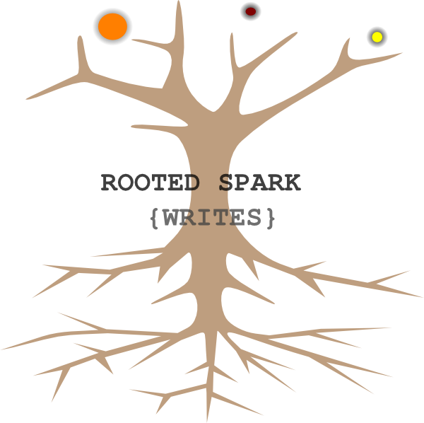 Rooted Spark {writes} Svg Clip Arts 600 X 598 Px - Png Download (600x598), Png Download