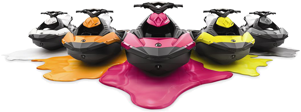 Spark - Sea Doo Spark 2014 Clipart (1000x372), Png Download