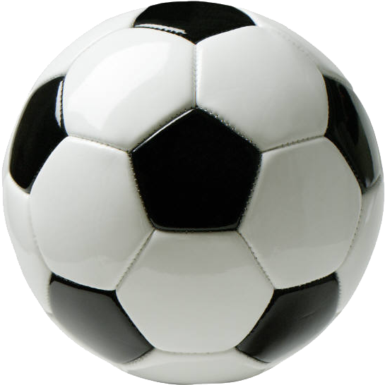 Football, Soccer Ball Clip Art Png - Soccer Ball Top View Transparent Png (600x581), Png Download
