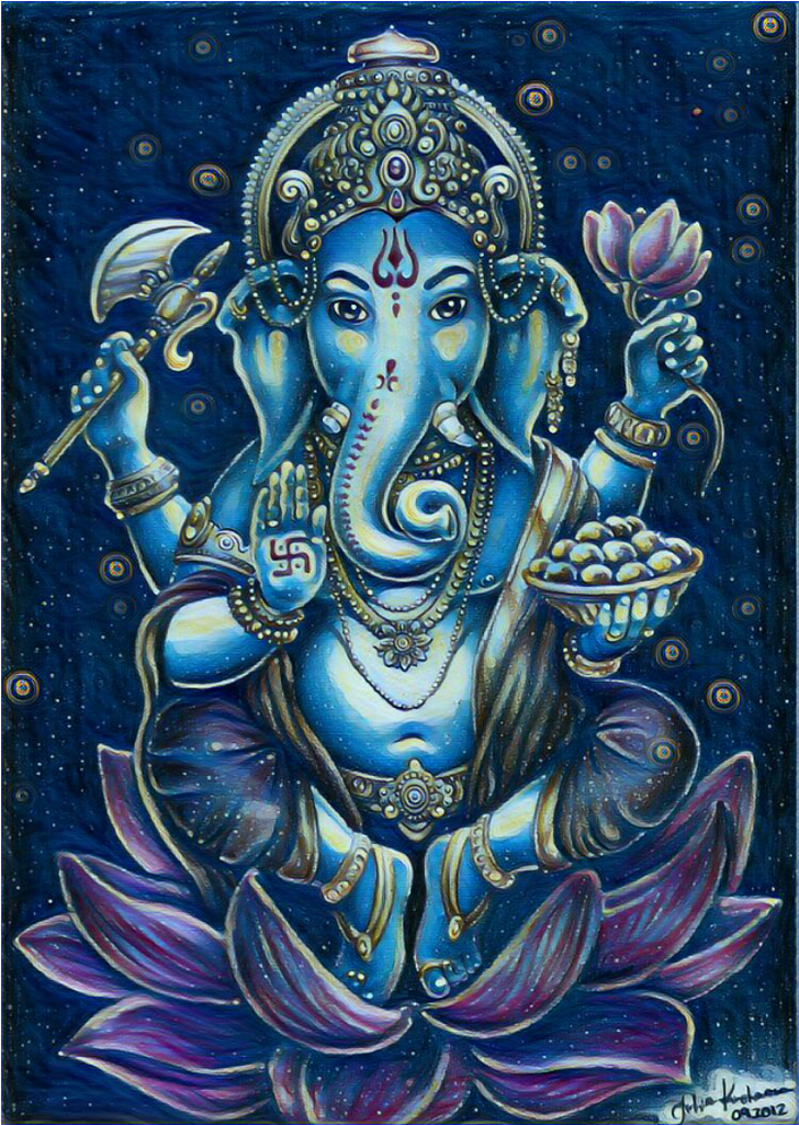 Ganesh Ganesha Lordganesha Hindu Hinduism Fotoedit - Illustration Clipart (1024x1024), Png Download