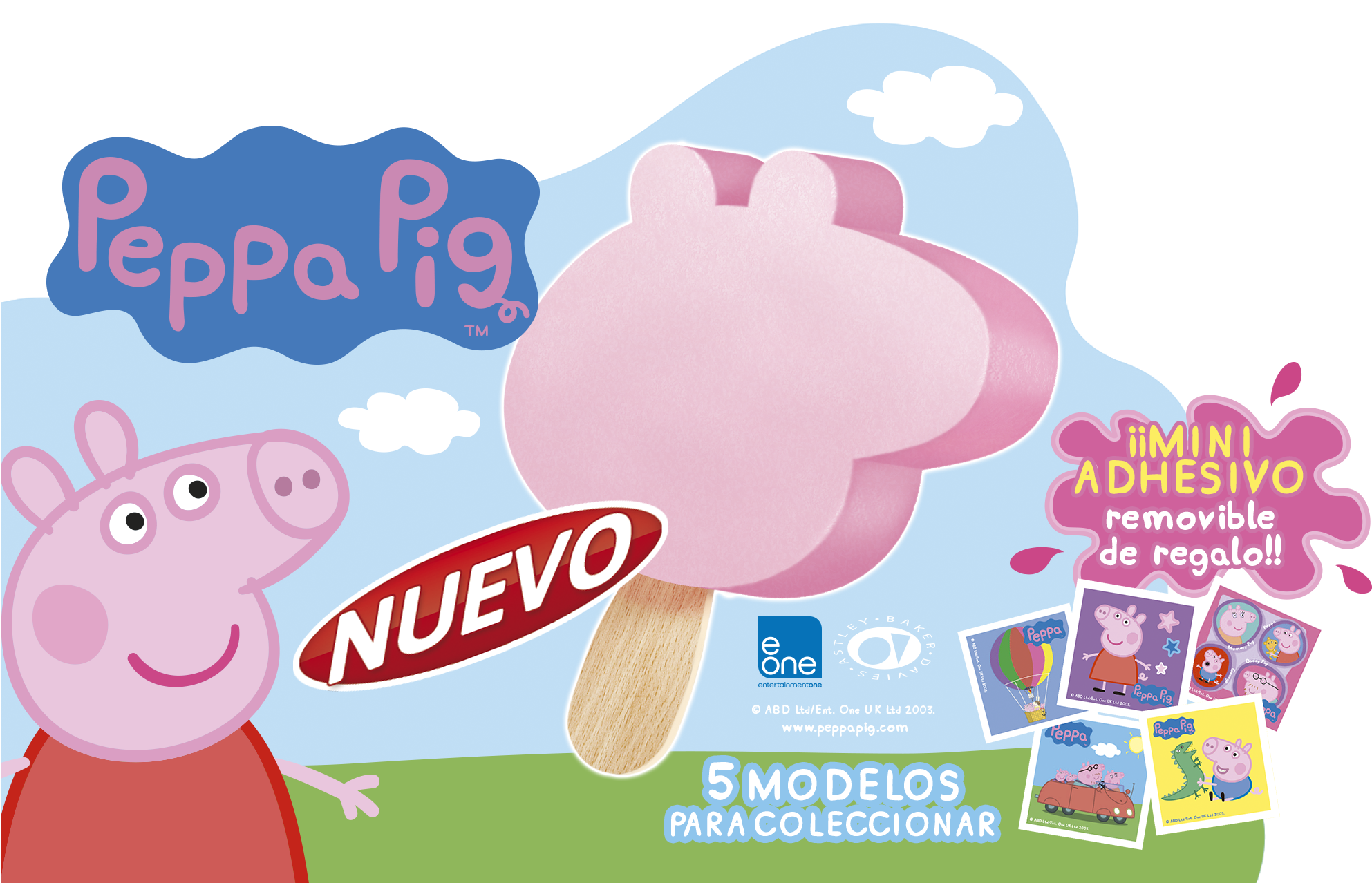 Peppa Pig Impulso - Peppa Pig Clipart (2052x1278), Png Download