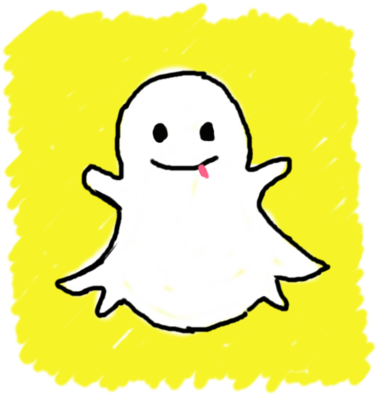 Snapchat Logo Transparent Background Cbys - Snapchat Logo Png Drawing Clipart (600x600), Png Download