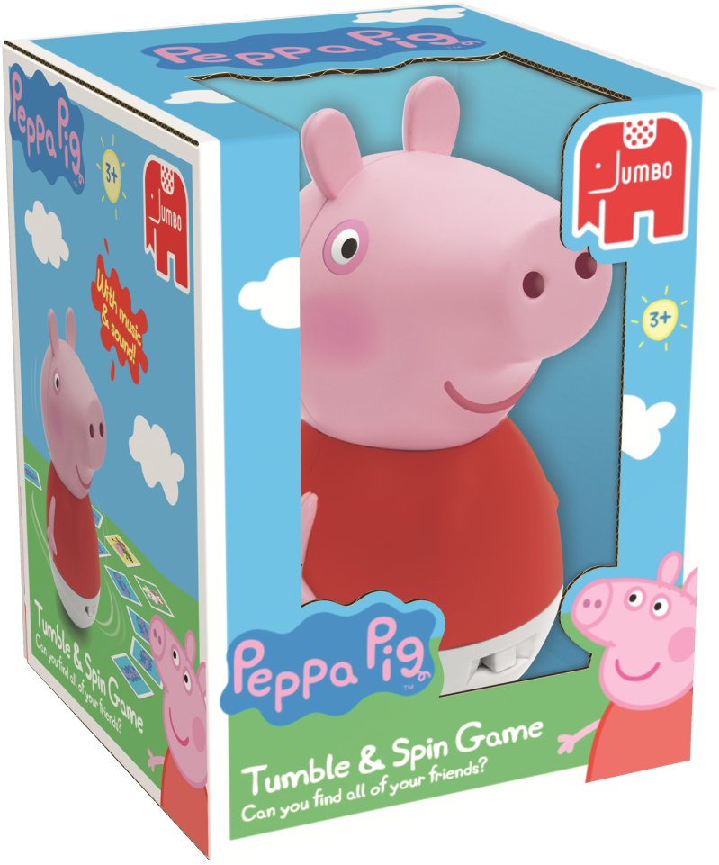Peppa - Peppa Pig Tumble Spin Clipart (799x961), Png Download