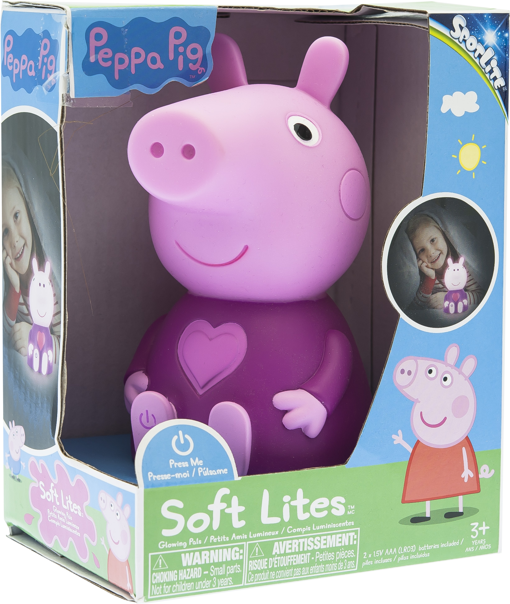Peppa Pig Soft Lite Clipart (2400x2400), Png Download