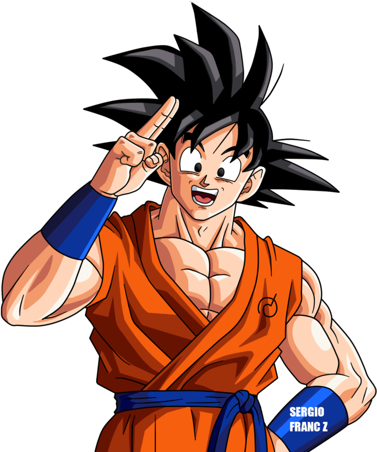 Dragon Ball Goku Png Clipart (900x955), Png Download