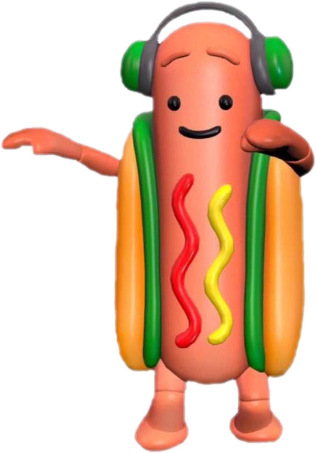 Snapchat Stickers Transparent Transparent Background - Dancing Hot Dog Png Clipart (1024x1467), Png Download