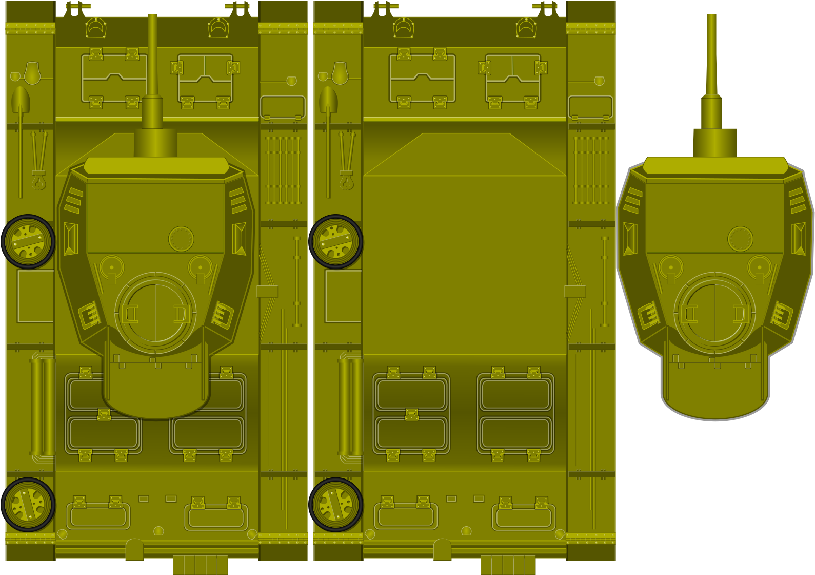 Tank - Top View Tank Transparent Clipart (1600x1200), Png Download