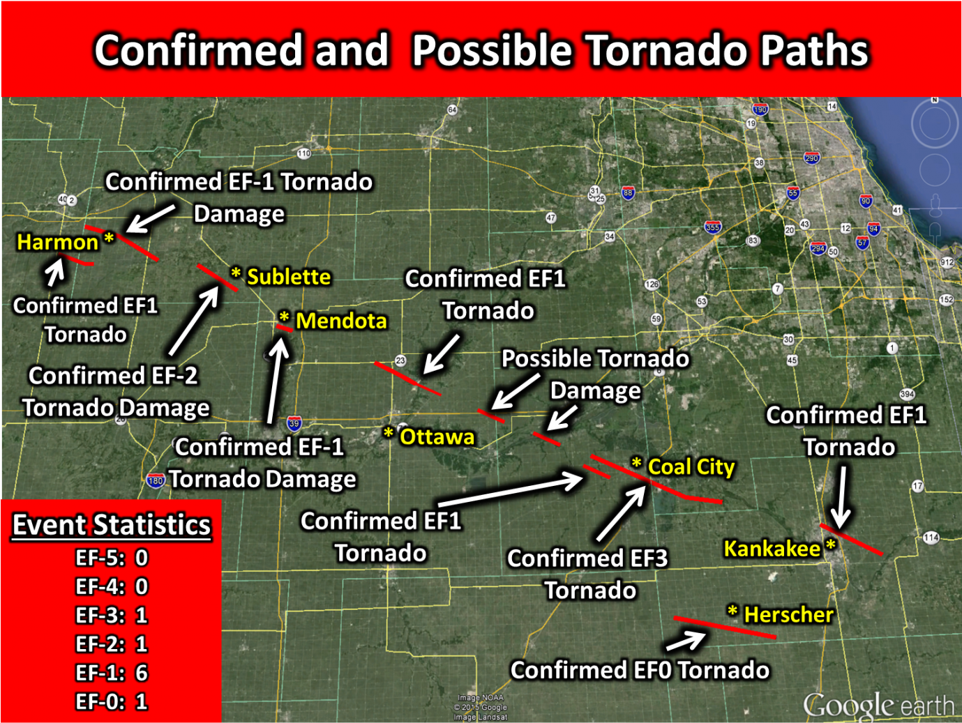 Tornado Map - Ottawa Tornado Path Of Destruction Clipart (1600x1057), Png Download