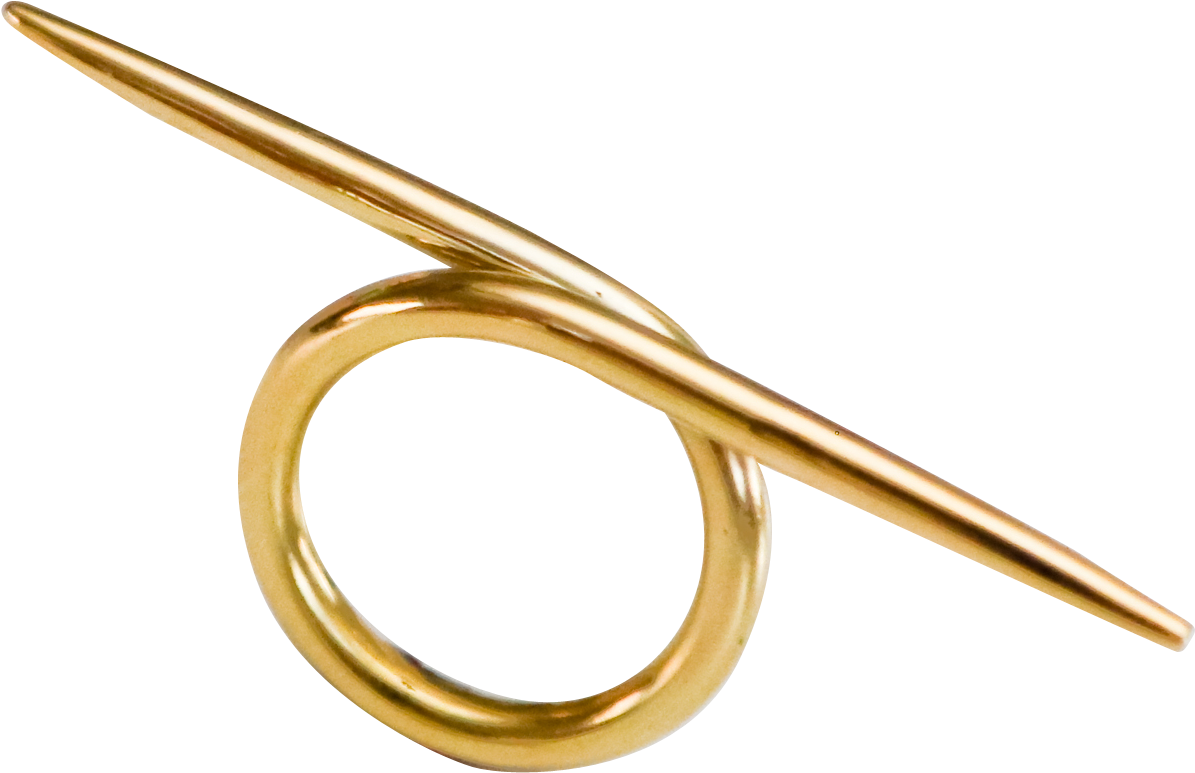 Barbed Wire Ring 2 - Bangle Clipart (1999x2000), Png Download