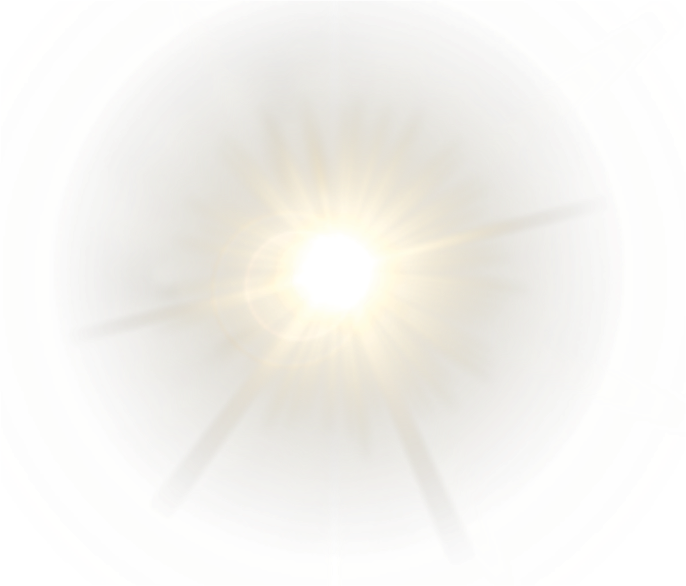 Sunflare Freetoedit Sticker By - Light Clipart (1075x1024), Png Download