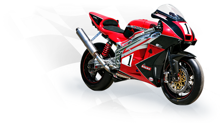 Crighton Racing Cr700p Rotary Engine Motorcycle - Racing Motor Bike Png Clipart (960x399), Png Download