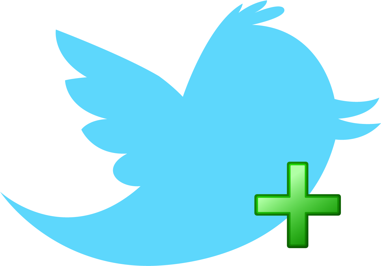 1401403860twitter Logo Plus Sign - Twitter Old Logo Clipart (1920x1080), Png Download