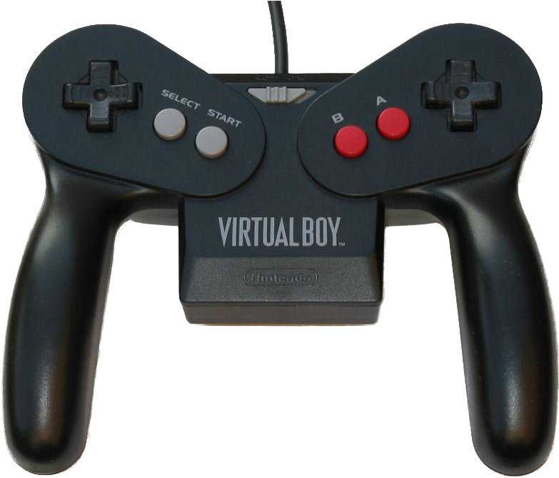Virtual Boy Controller - Nintendo Virtual Boy Controller Clipart (850x690), Png Download