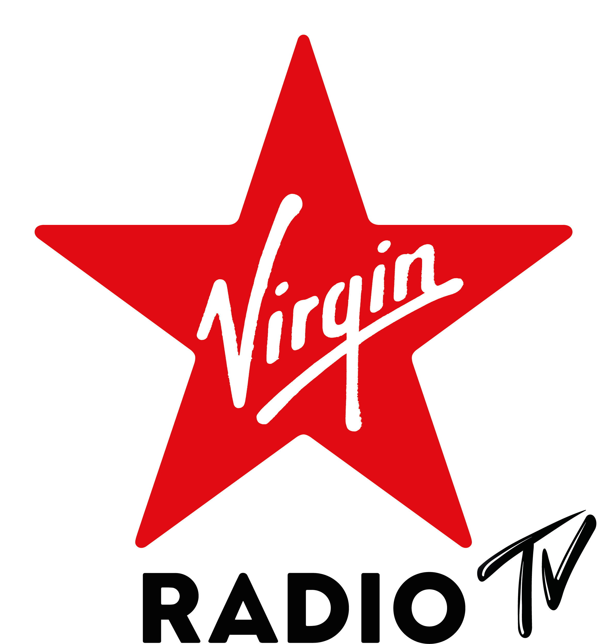 Logo Virgin Radio Tv - Virgin Radio Tv Clipart (2353x2497), Png Download