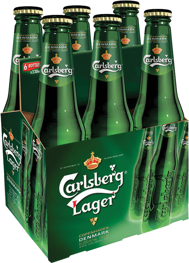 Carlsberg Pack Png Clipart (1000x1000), Png Download