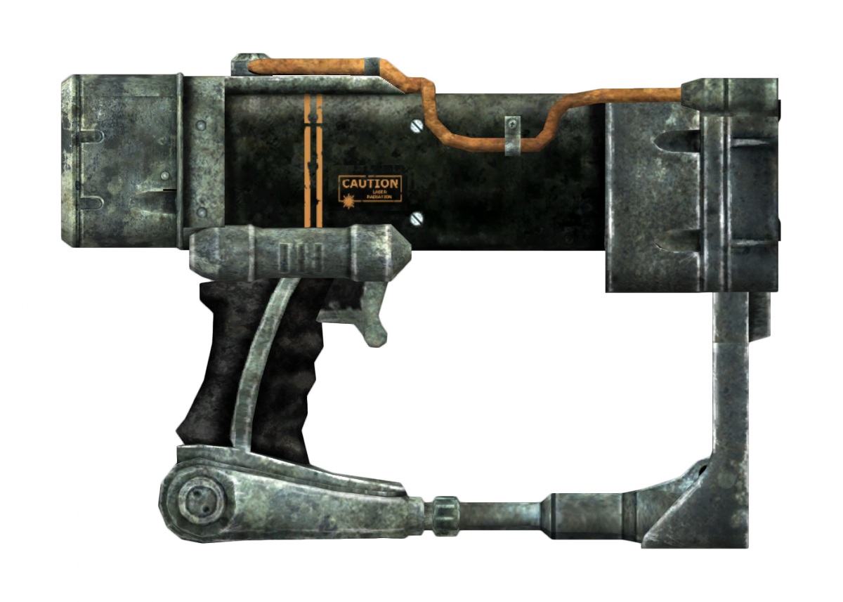 Missing Laser Pistol - Fallout Laser Pistol Clipart (1200x857), Png Download