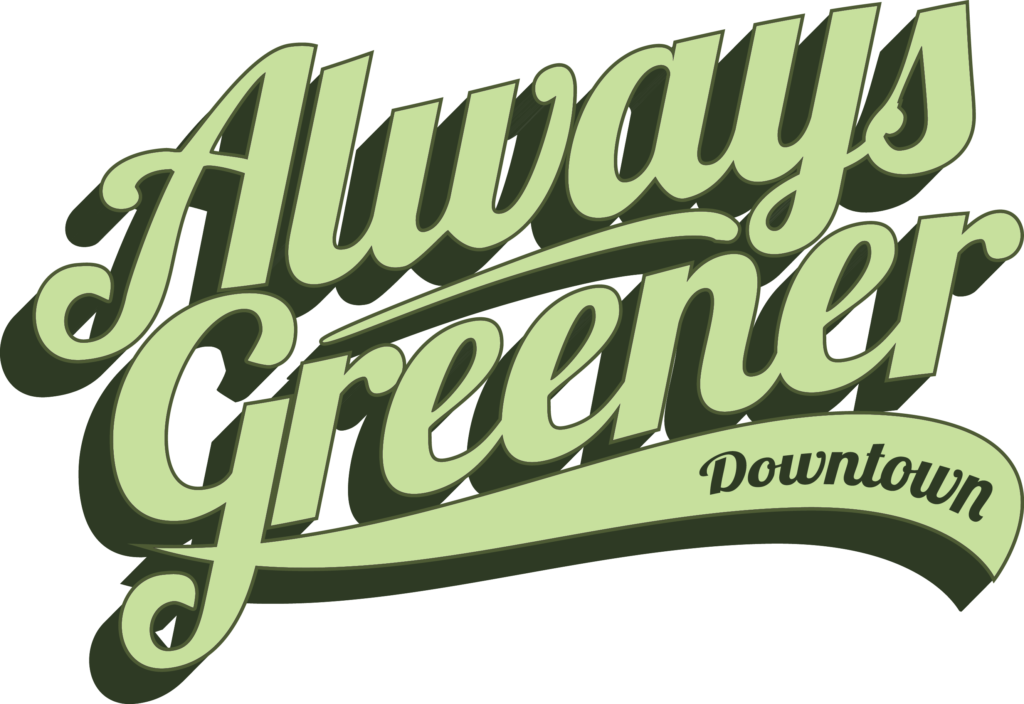 Redmonds's First Cannabis Market - Always Greener Logo Clipart (1024x704), Png Download