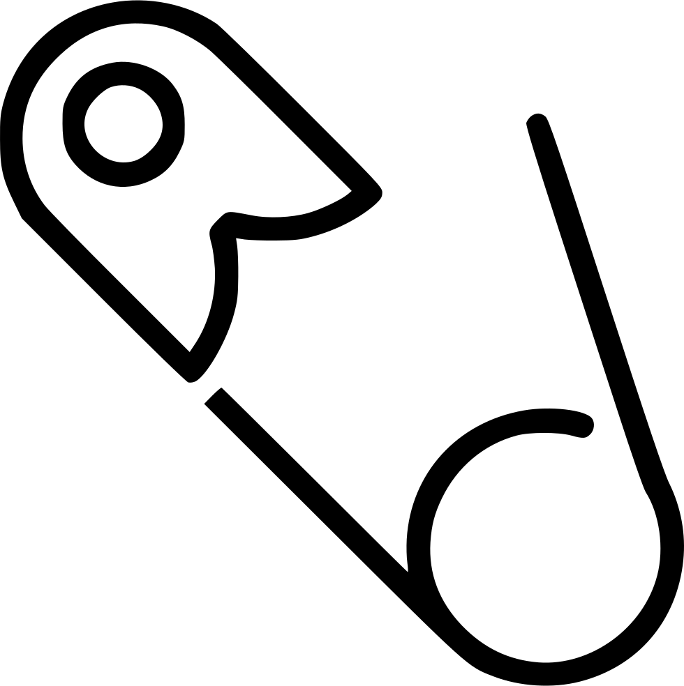 Safety Pin Png - Lapel Pin Clipart (980x984), Png Download