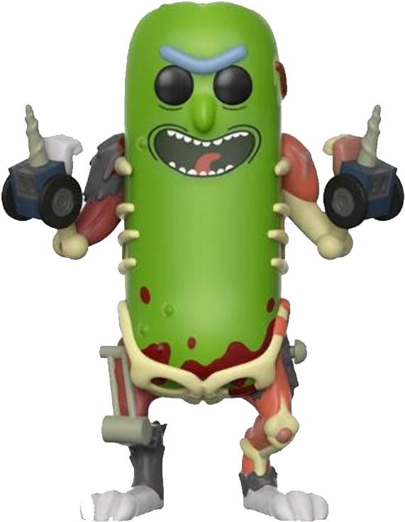 Vinyl Rick & Morty - Pickle Rick Pop 333 Clipart (800x800), Png Download