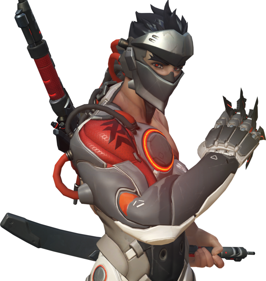 Genji Png - Overwatch Uprising Widow Skin Clipart (870x918), Png Download