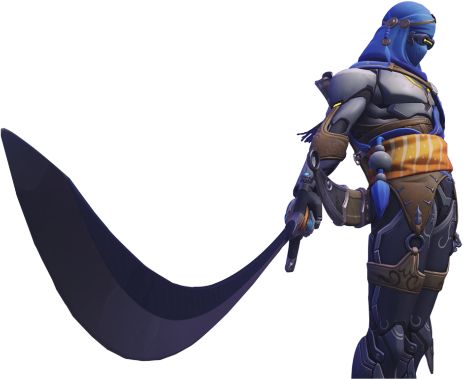 Carbon Fiber Genji Png Jpg Stock - Overwatch Genji Bedouin Png Clipart (940x771), Png Download