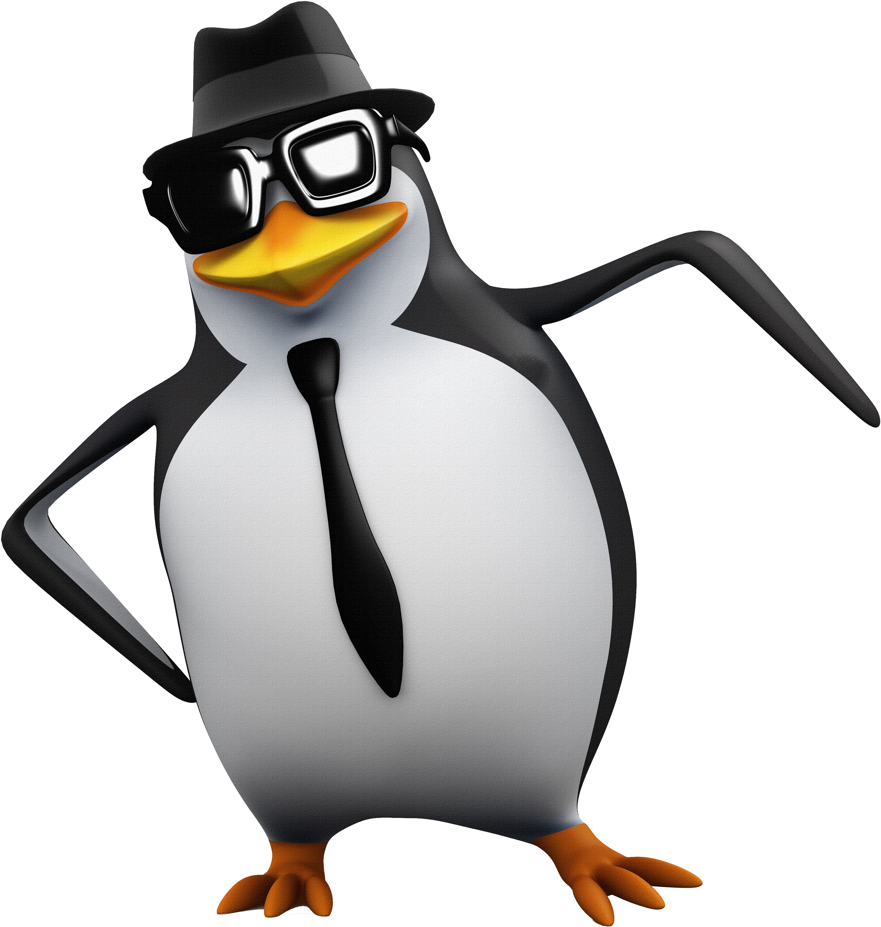 Madagascar Penguins - Stock Penguin Clipart (3000x3150), Png Download