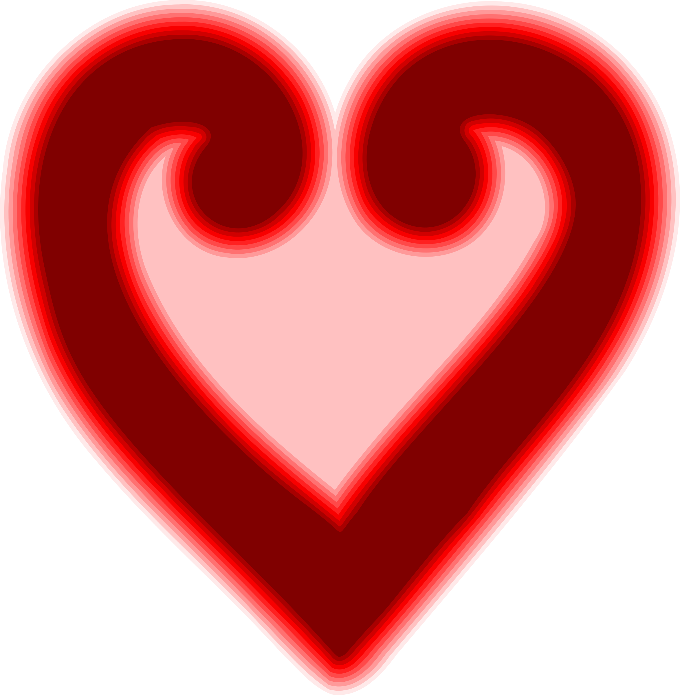 This Free Icons Png Design Of Abstract Heart Clipart (2349x2400), Png Download