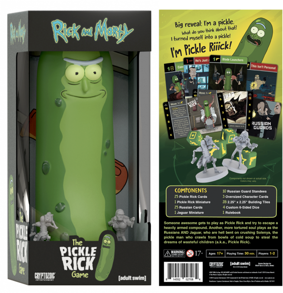 1 Of - Pickle Rick Game Clipart (600x600), Png Download