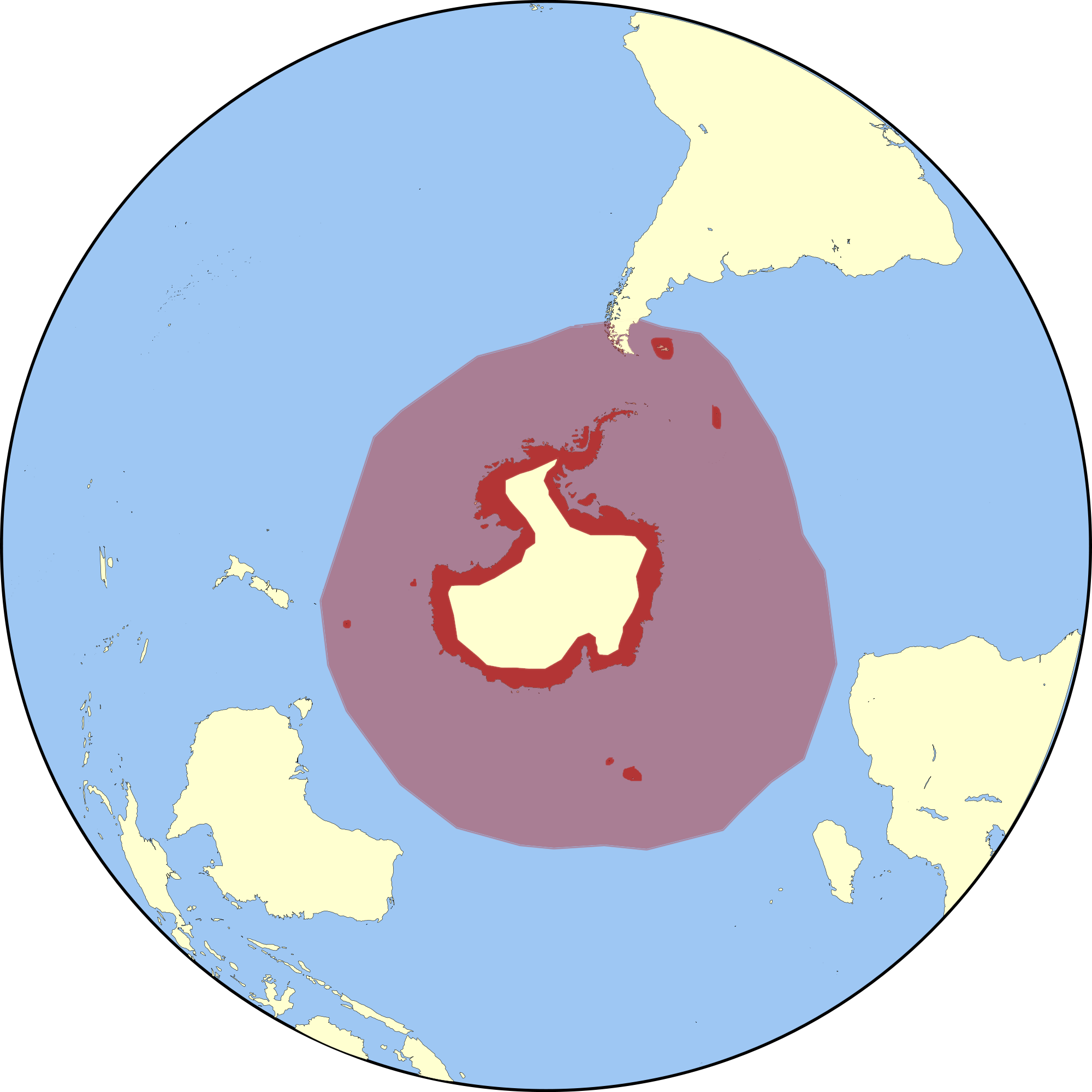 Gentoo Penguin - Gentoo Penguin Habitat Map Clipart (2000x2000), Png Download