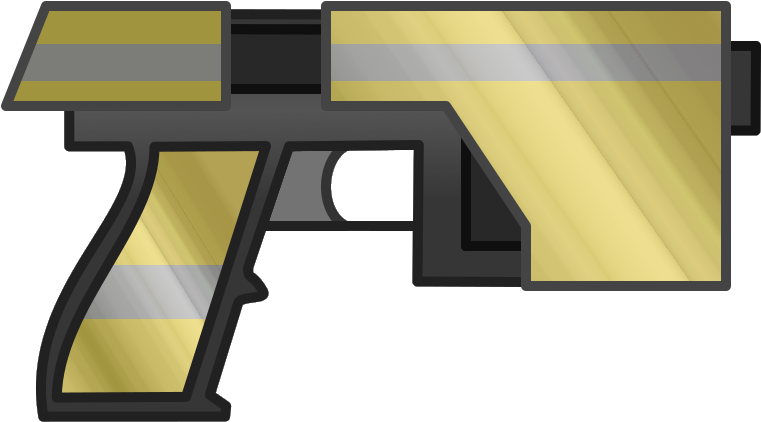 Cruiser Pistol - Assault Rifle Clipart (850x661), Png Download