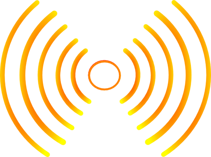 Free Png Download Radio Waves Png Images Background - Sound Clipart Transparent Png (850x631), Png Download