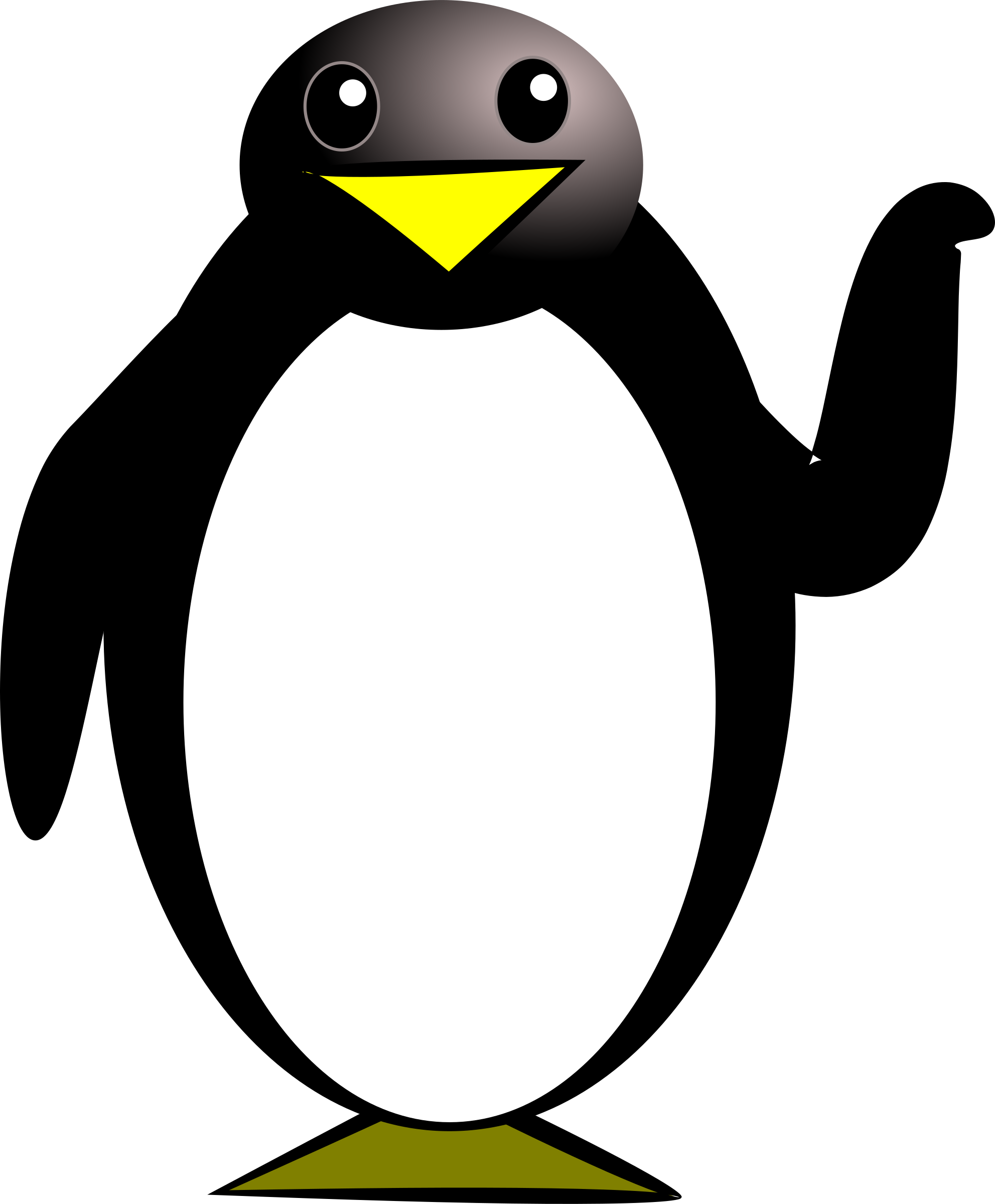 1983 X 2400 4 - Penguin Clip Art Gif - Png Download (1983x2400), Png Download
