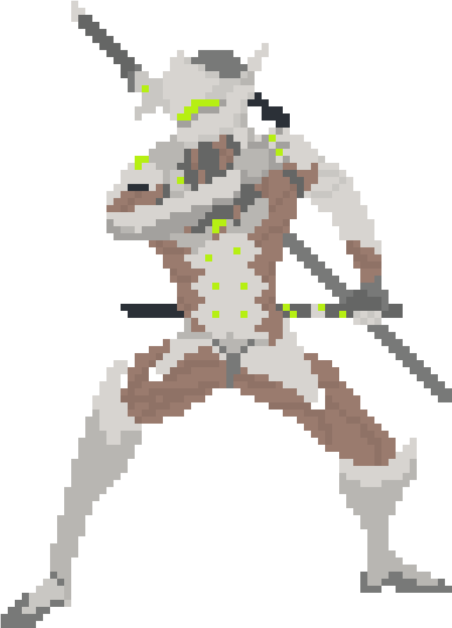 Genji - Illustration Clipart (710x960), Png Download