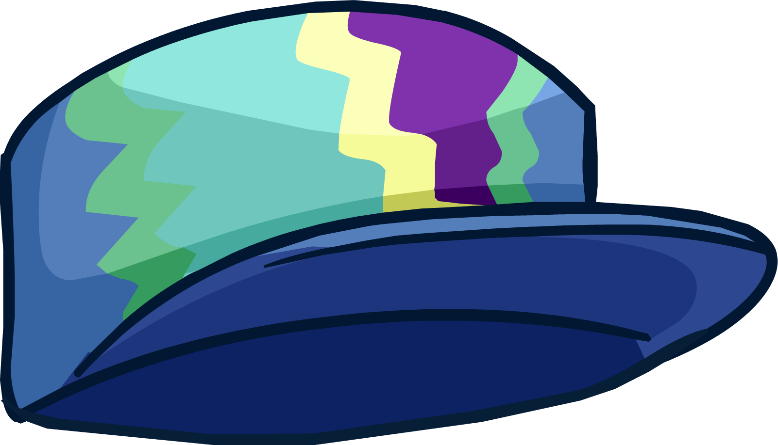Gorras De Club Penguin Png - Gorra De Club Penguin Clipart (1602x918), Png Download