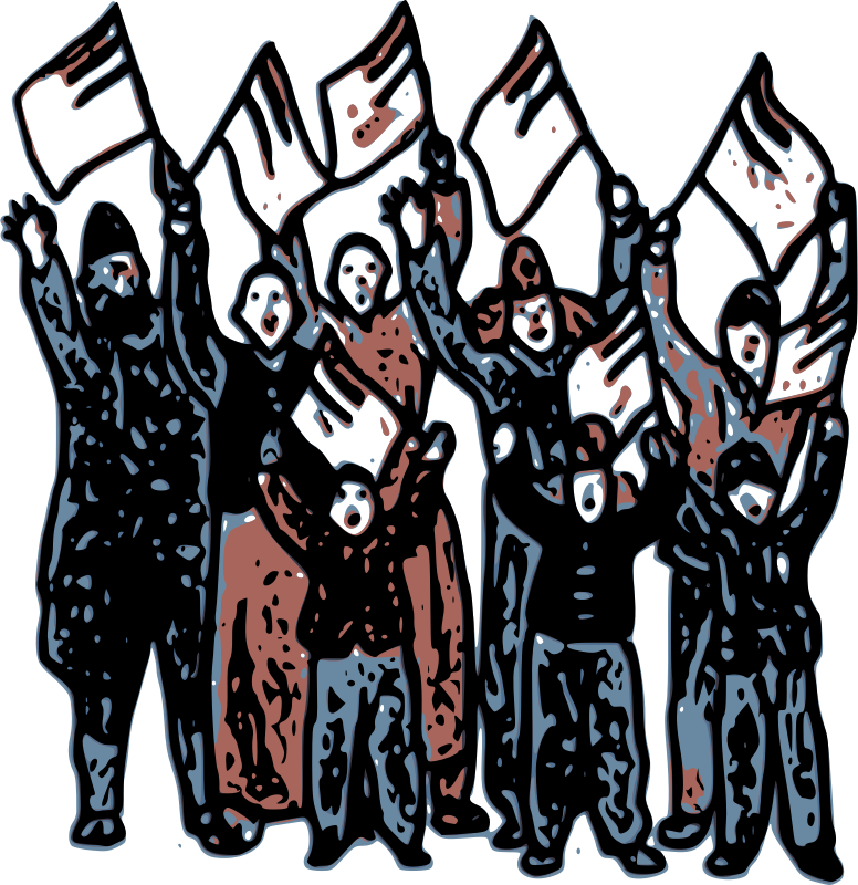 Medium Image - Crowds Cheering Clipart - Png Download (776x800), Png Download