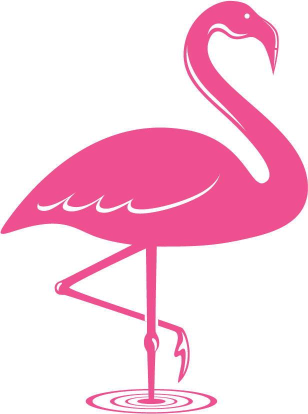 Flamingo Icon Png Pink Clipart (1209x1209), Png Download