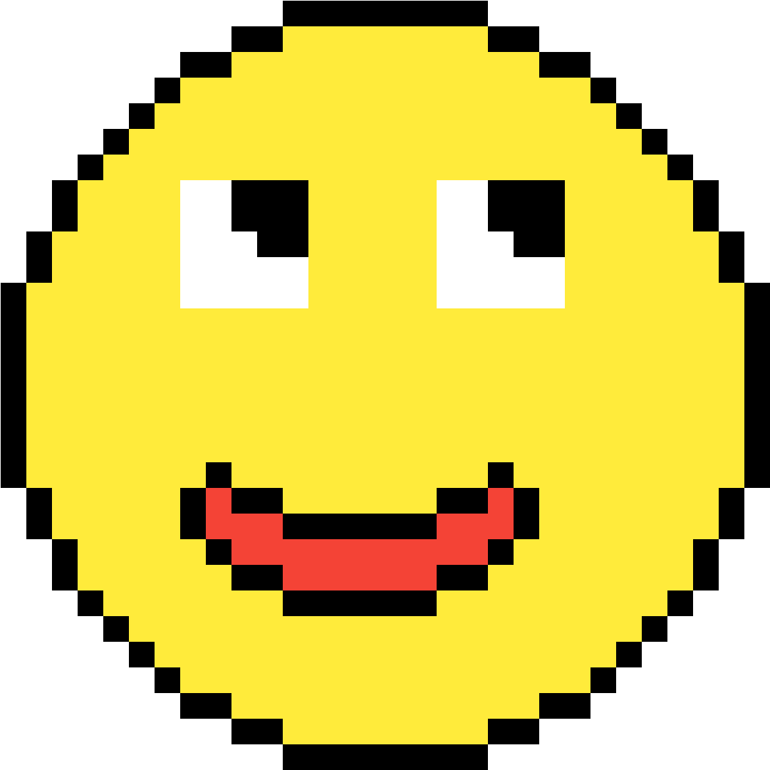 Epic face pixel art