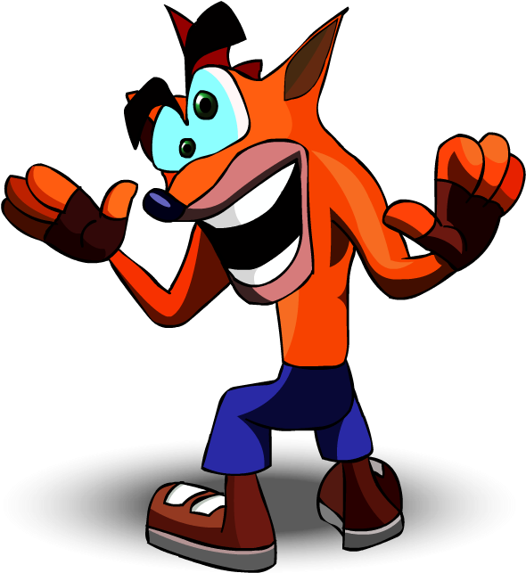 Crash Bandicoot 1 Png - Crash Victory Dance Clipart (600x650), Png Download