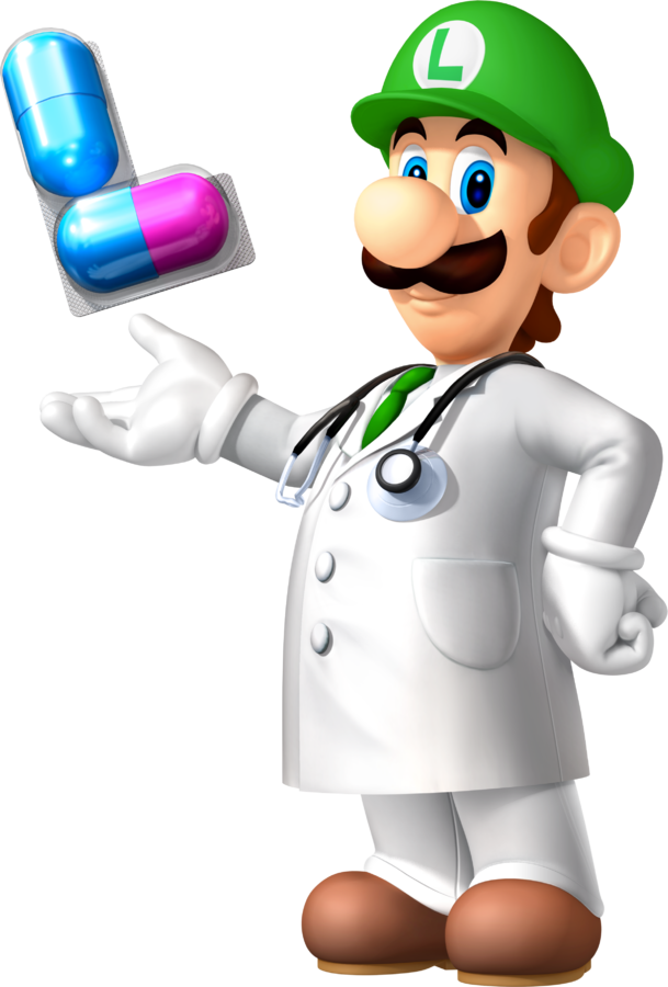 Luigi, Filing - Dr Luigi Clipart (609x900), Png Download