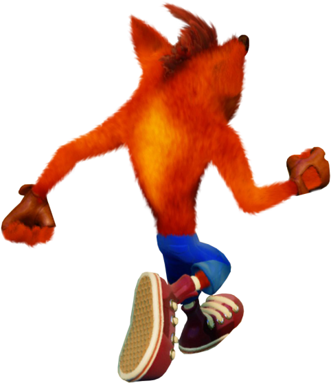 Download Download Png - Crash Bandicoot N Sane Trilogy Crash Png Clipart (518x600), Png Download