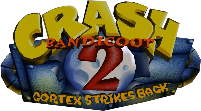 Crash Bandicoot 2 Mini Review - Crash Bandicoot 2 Cortex Strikes Back Logo Clipart (1024x576), Png Download