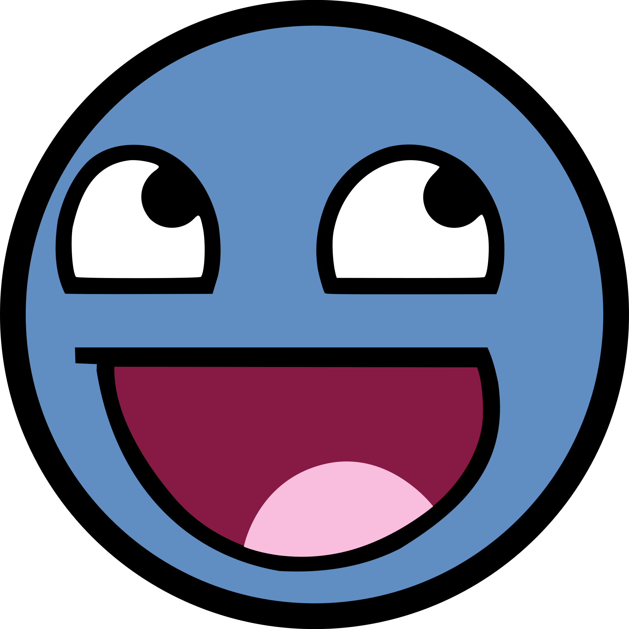 Awesome Face Clipart (2000x2000), Png Download