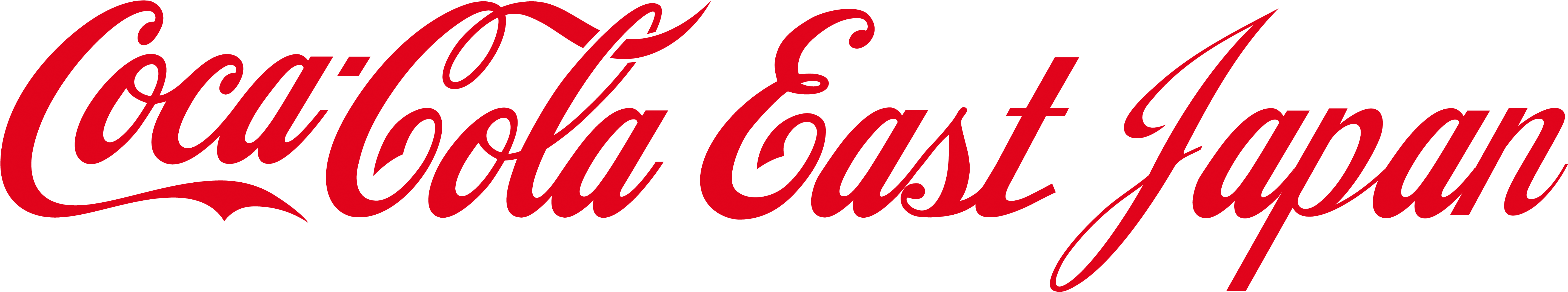 Coca-cola East Japan Logo - Coca Cola Group Logo Clipart (6025x1229), Png Download