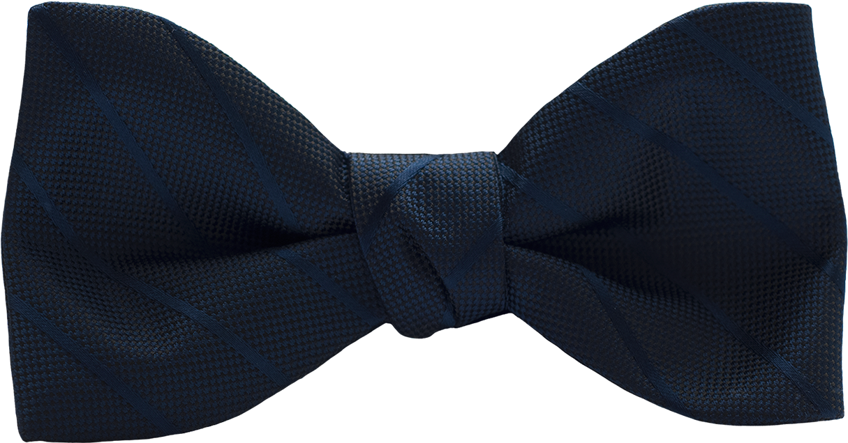 Modern Solid Dark Navy Bow Tie - Dark Navy Bow Tie Clipart (1320x1320), Png Download