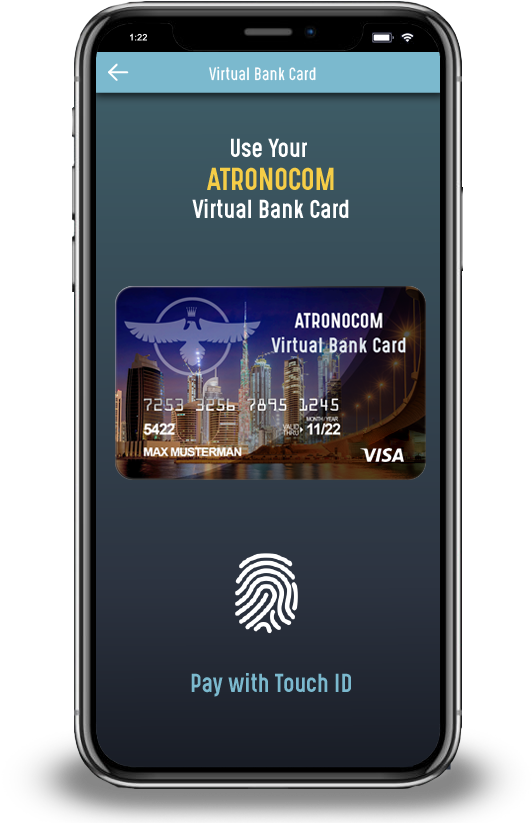 Atronoocom Debit Card - Smartphone Clipart (538x822), Png Download