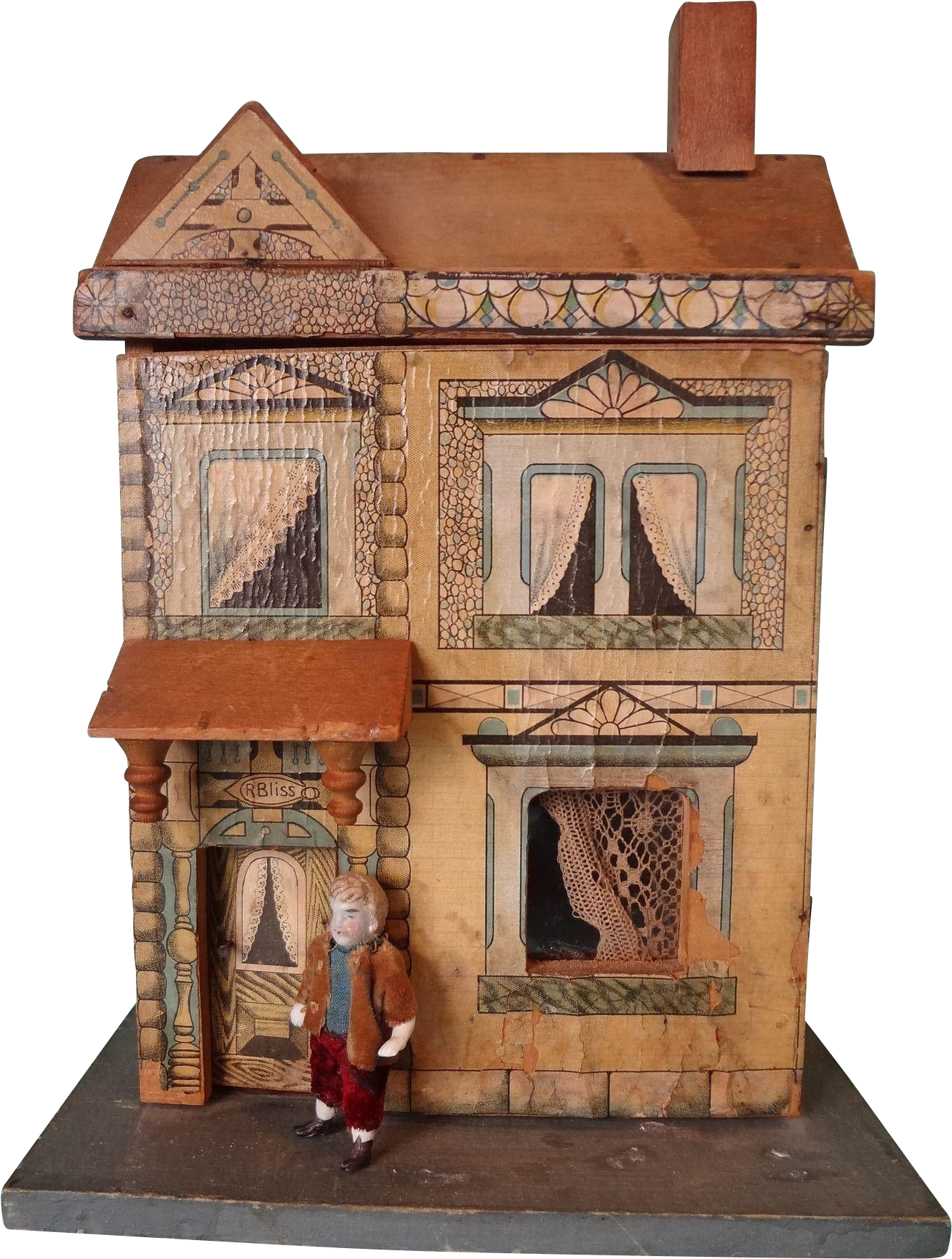 Wonderful Petite Bliss Doll House Furnished - Old Fashioned Howard Miller Veronica Pendulum Grandfather Clipart (1730x1730), Png Download