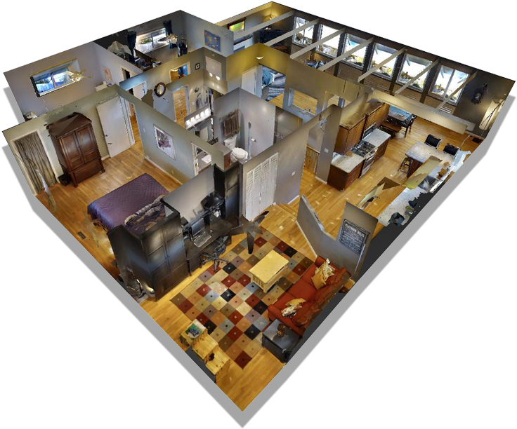 Dollhouse - Floor Plan Clipart (800x800), Png Download